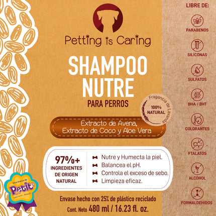 Shampoo para perro: NUTRE