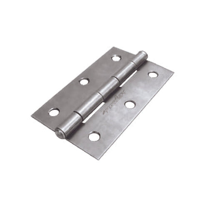 Bisagra Rectangular Acero Pulido