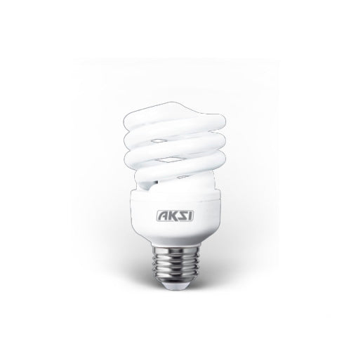 Foco Ahorrador Aksi 23W Espiral Base E27 Luz Blanca